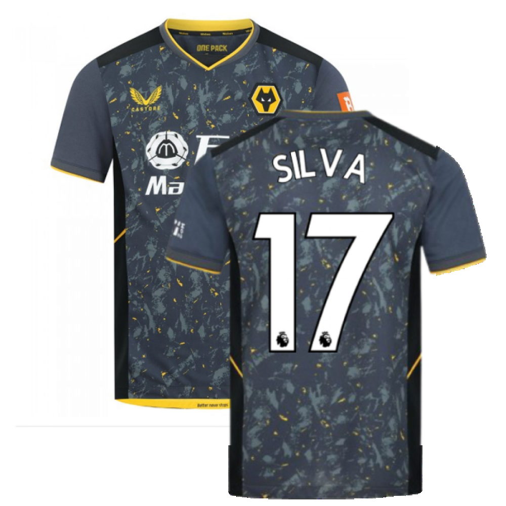 2021-2022 Wolves Away Shirt (SILVA 17)