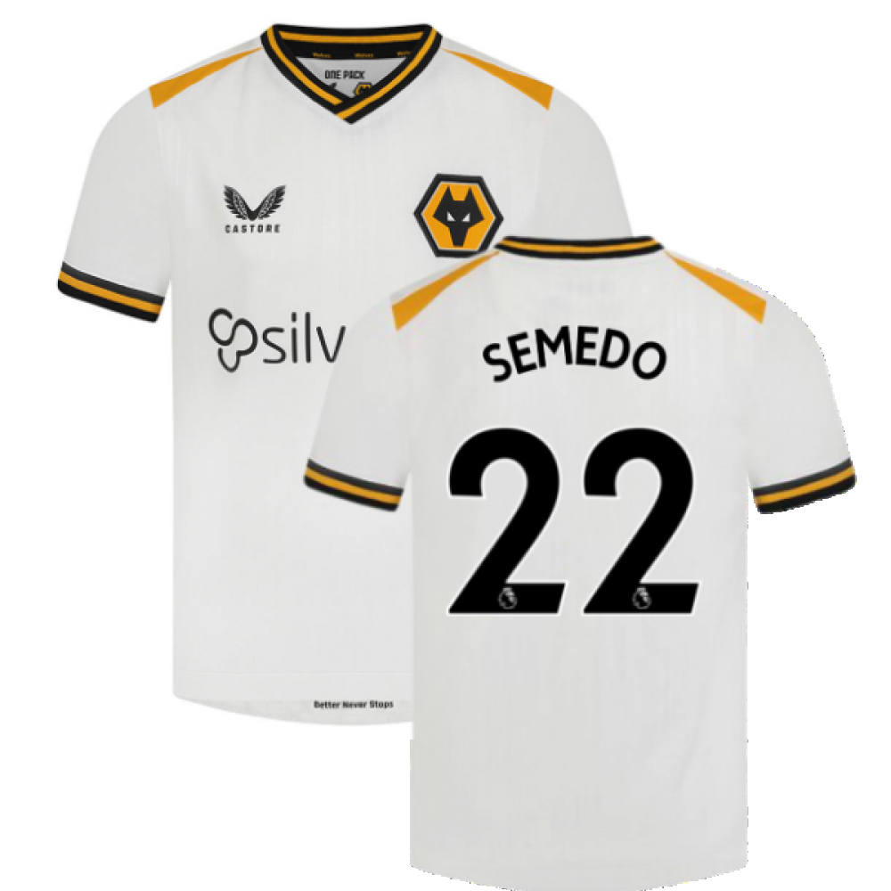 2021-2022 Wolves Third Shirt (Kids) (SEMEDO 22)