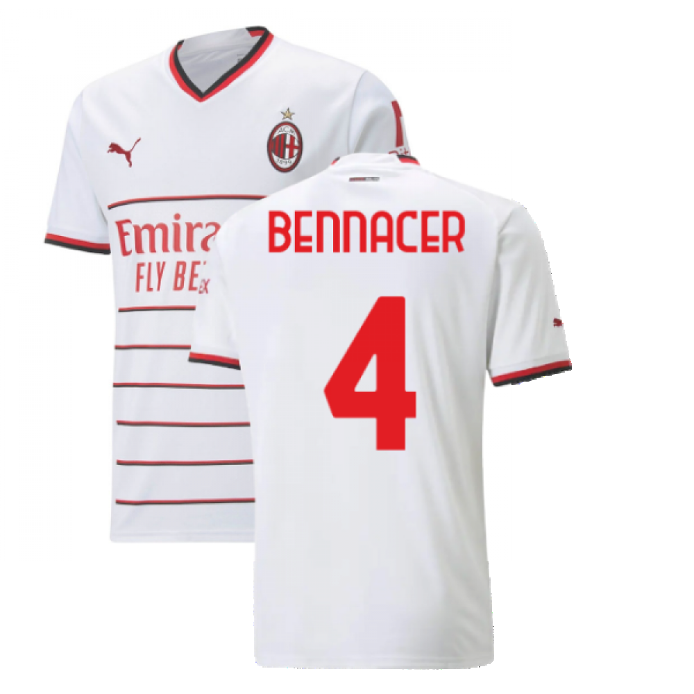 2022-2023 AC Milan Away Shirt (BENNACER 4)