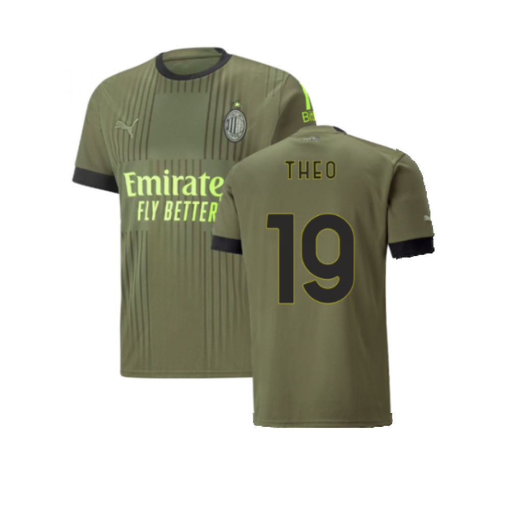 2022-2023 AC Milan Third Shirt - Kids (THEO 19)