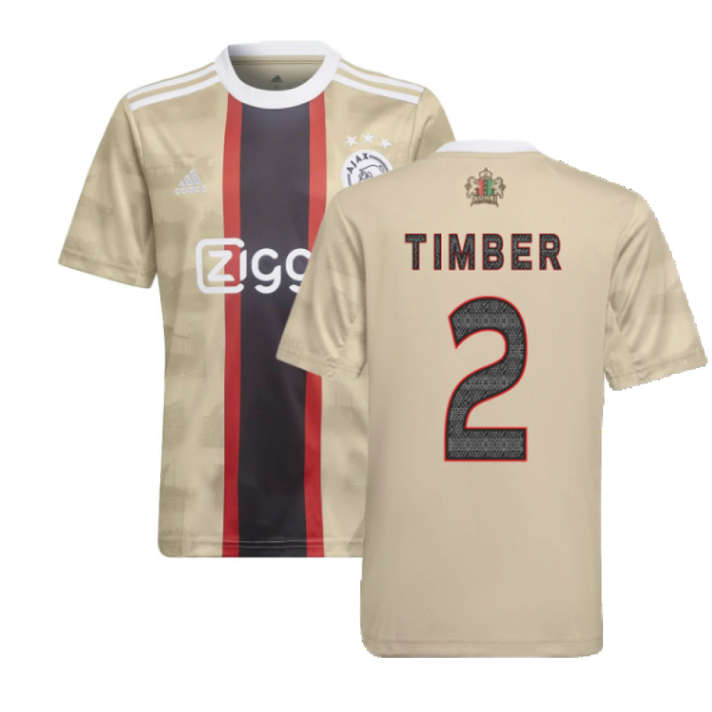 2022-2023 Ajax Third Shirt (Kids) (TIMBER 2)