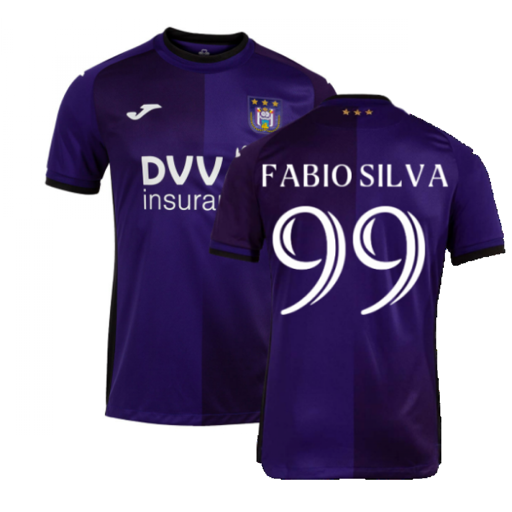 2022-2023 Anderlecht Home Shirt (FABIO SILVA 99)