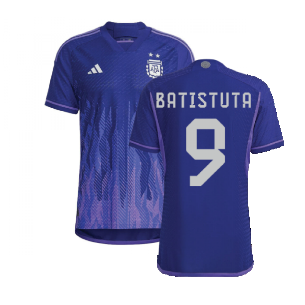 2022-2023 Argentina Authentic Away Shirt (BATISTUTA 9)