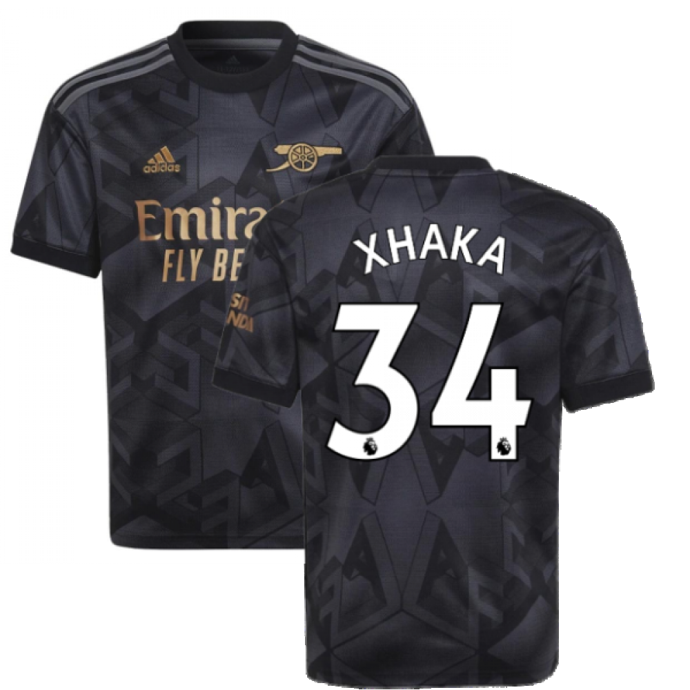 2022-2023 Arsenal Away Shirt (Kids) (XHAKA 34)