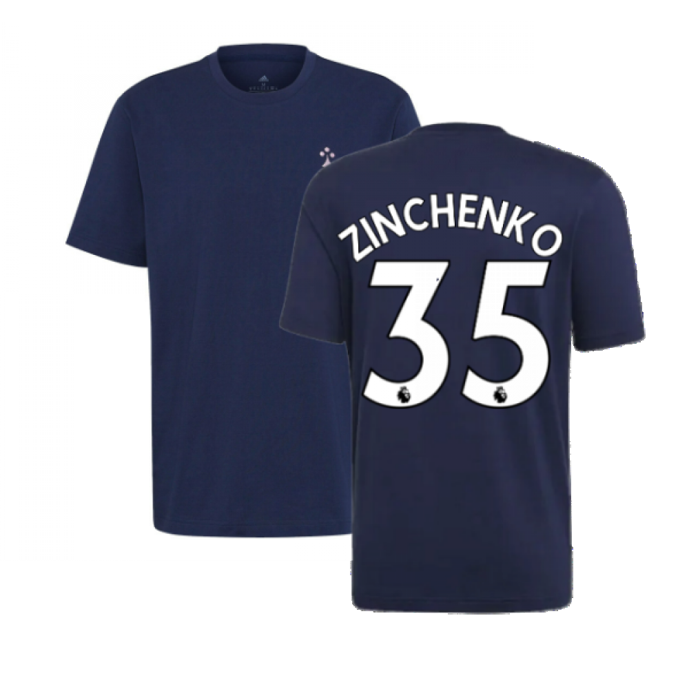 2022-2023 Arsenal LC HC Tee (Navy) (ZINCHENKO 35)