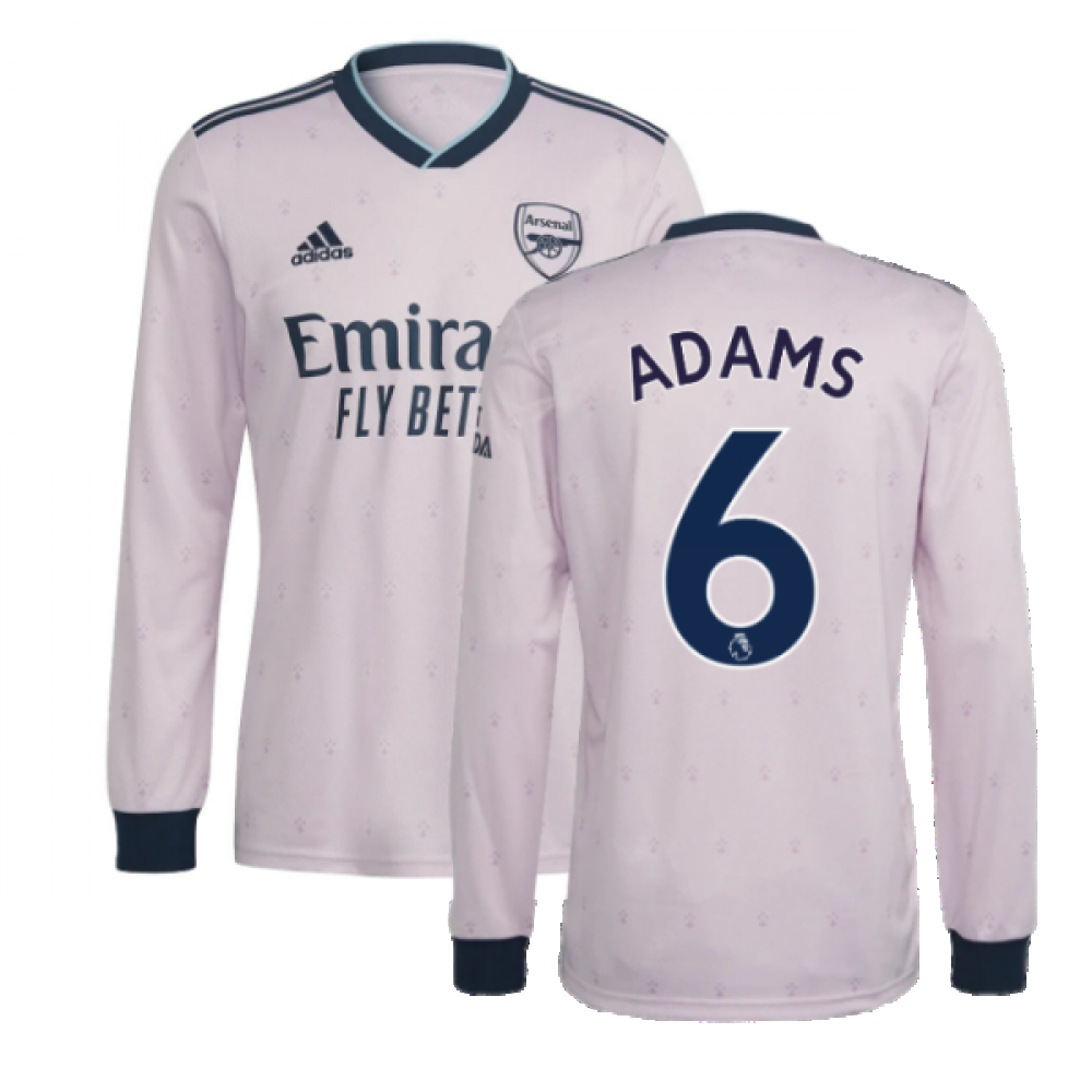 2022-2023 Arsenal Long Sleeve Third Shirt (ADAMS 6)