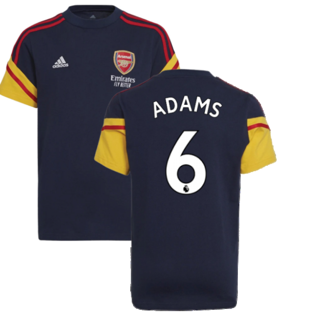 2022-2023 Arsenal Training Tee (Navy) (ADAMS 6)