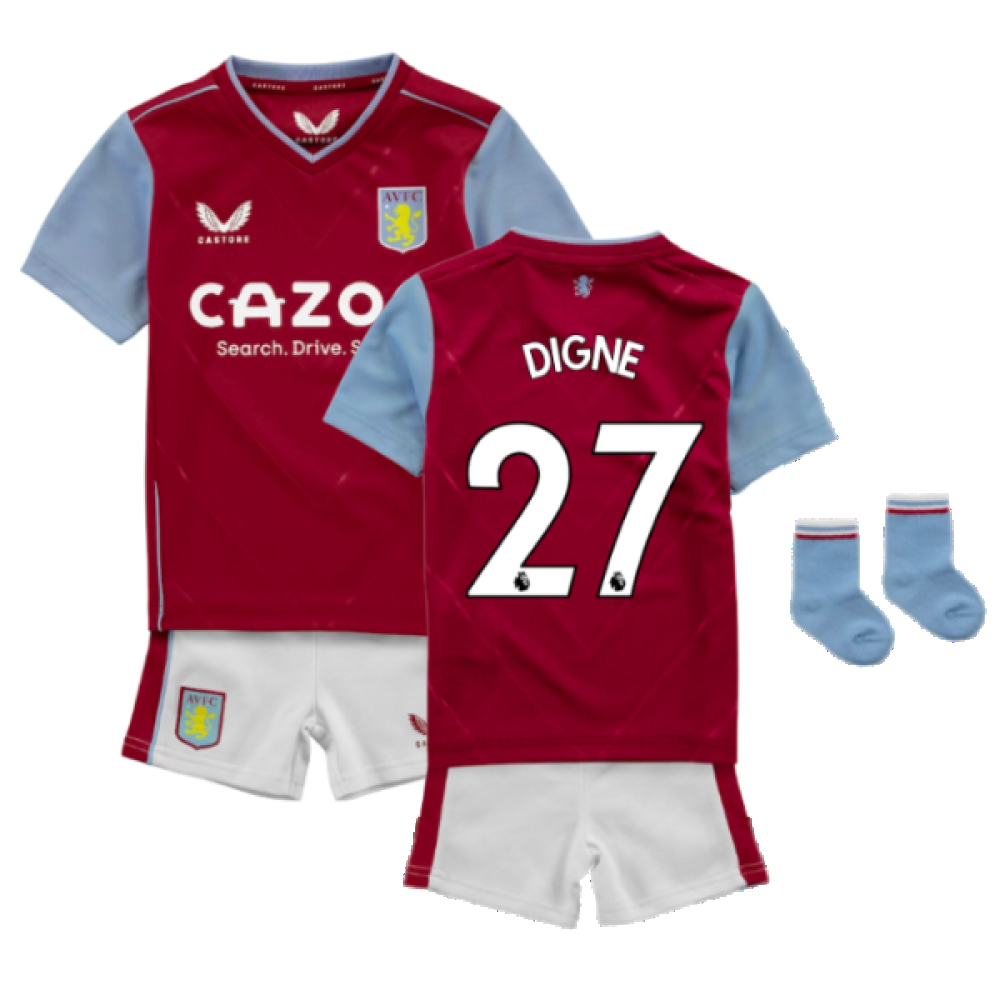 2022-2023 Aston VIlla Home Mini Kit (DIGNE 27)