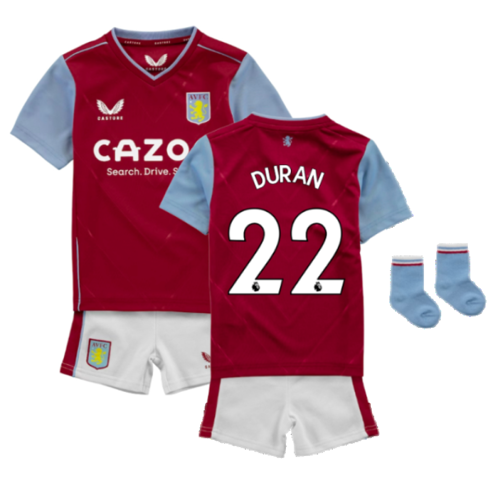 2022-2023 Aston VIlla Home Mini Kit (Duran 22)