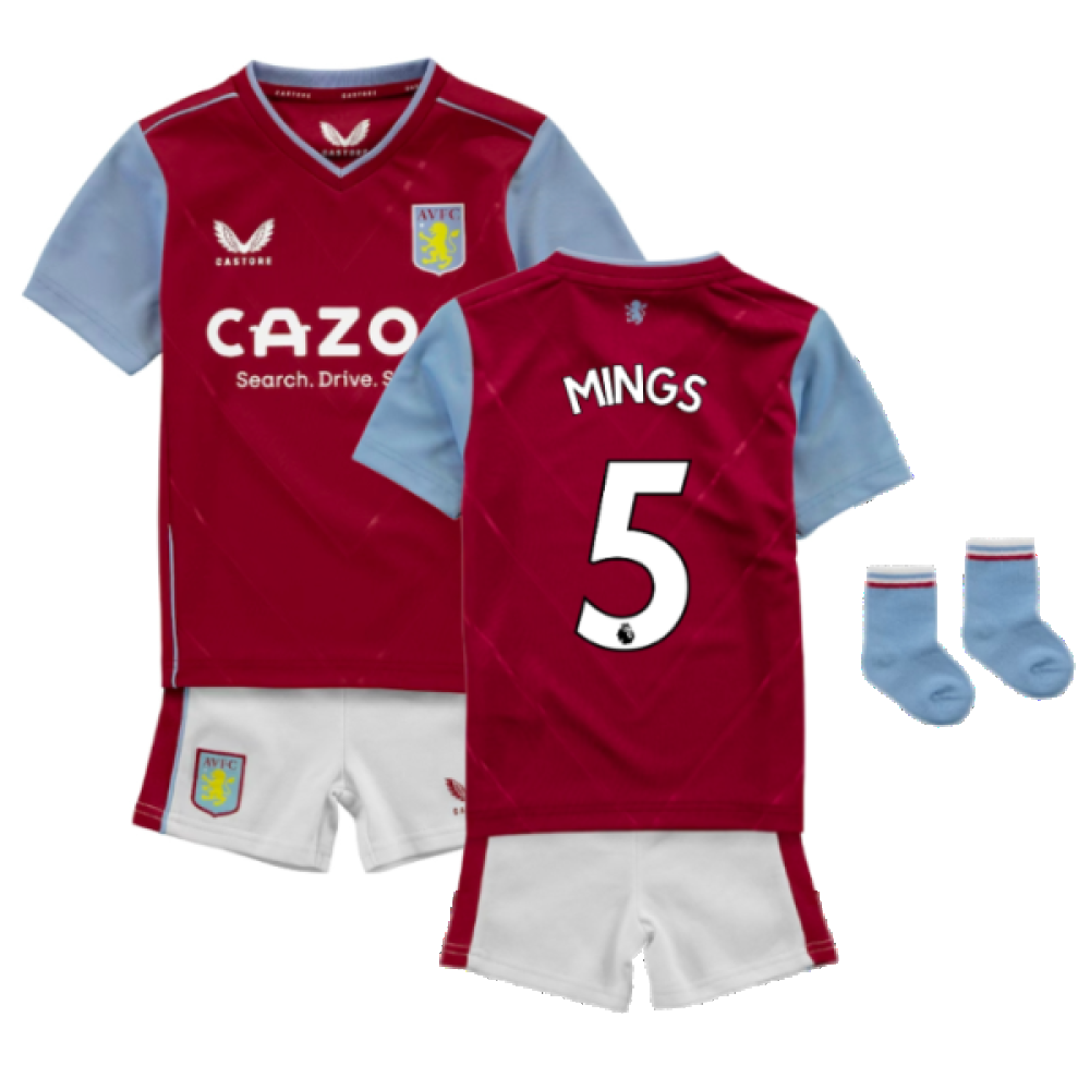 2022-2023 Aston VIlla Home Mini Kit (MINGS 5)