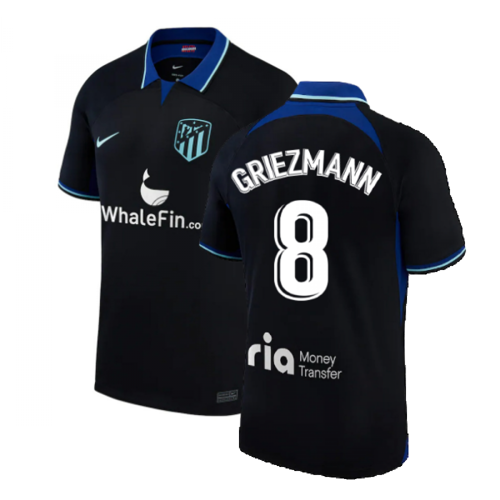 2022-2023 Atletico Madrid Away Shirt (GRIEZMANN 8)