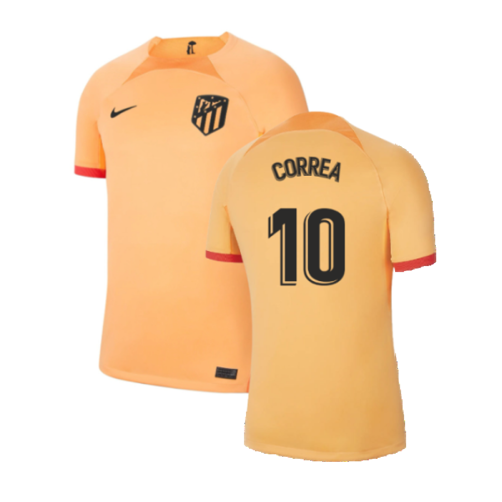 2022-2023 Atletico Madrid Third Shirt (CORREA 10)