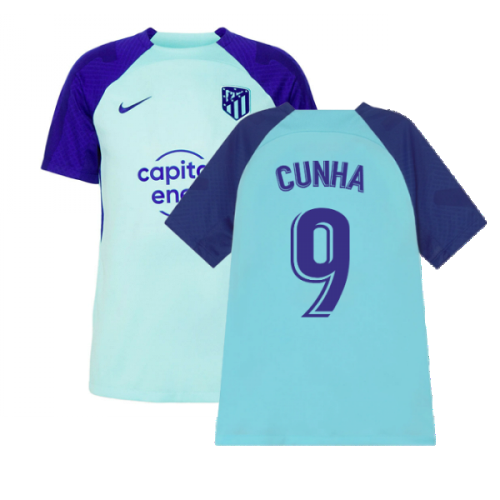 2022-2023 Atletico Madrid Training Shirt (Copa) (CUNHA 9)