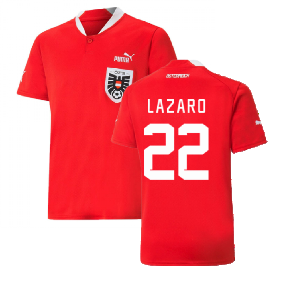 2022-2023 Austria Home Shirt (Kids) (LAZARO 22)