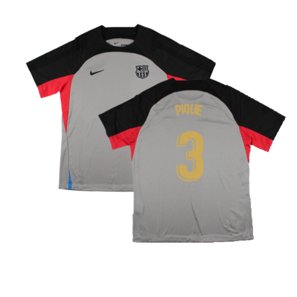 2022-2023 Barcelona CL Training Shirt (Grey) (PIQUE 3)