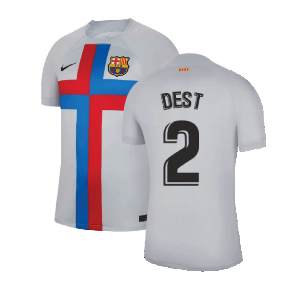 2022-2023 Barcelona Third Shirt (DEST 2)