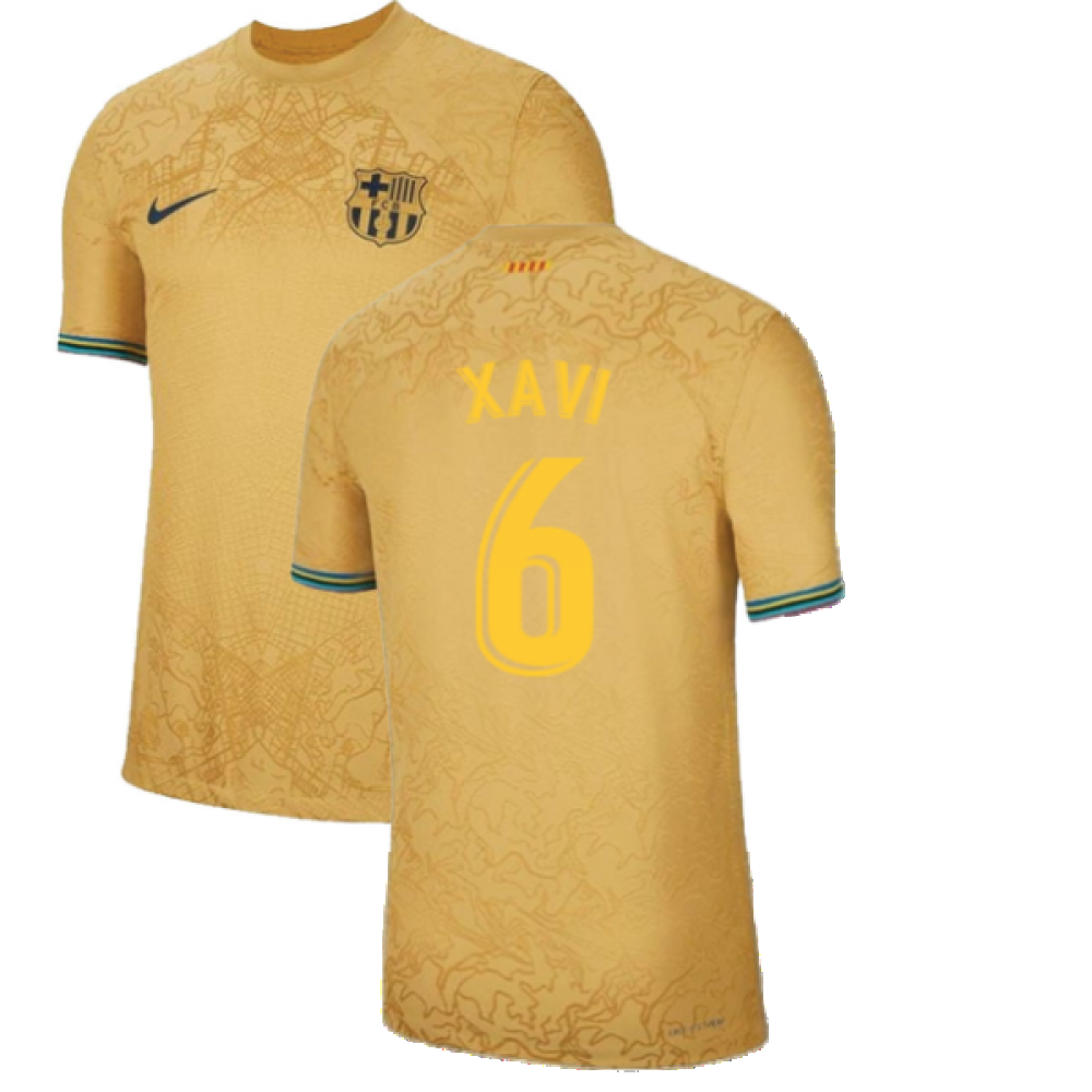 2022-2023 Barcelona Vapor Away Shirt (XAVI 6)