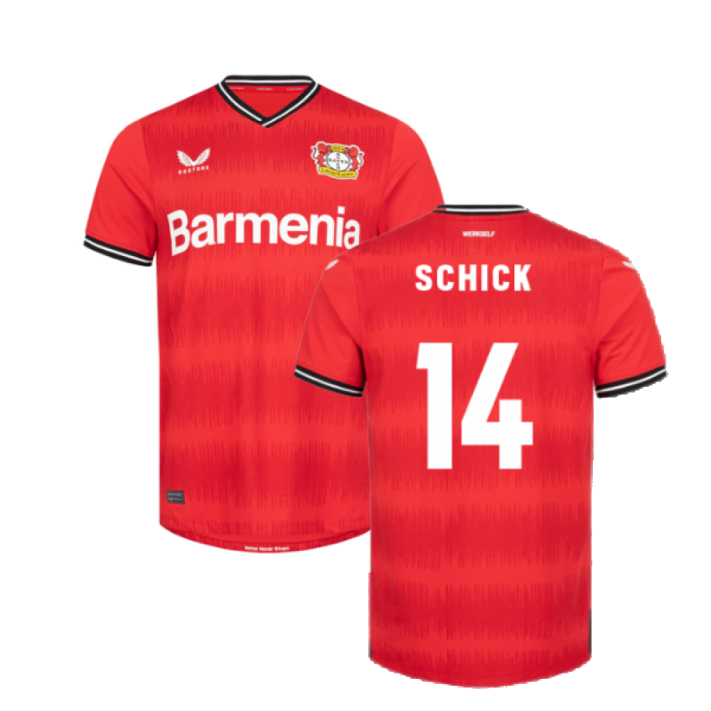 2022-2023 Bayer Leverkusen Home Jersey (SCHICK 14)