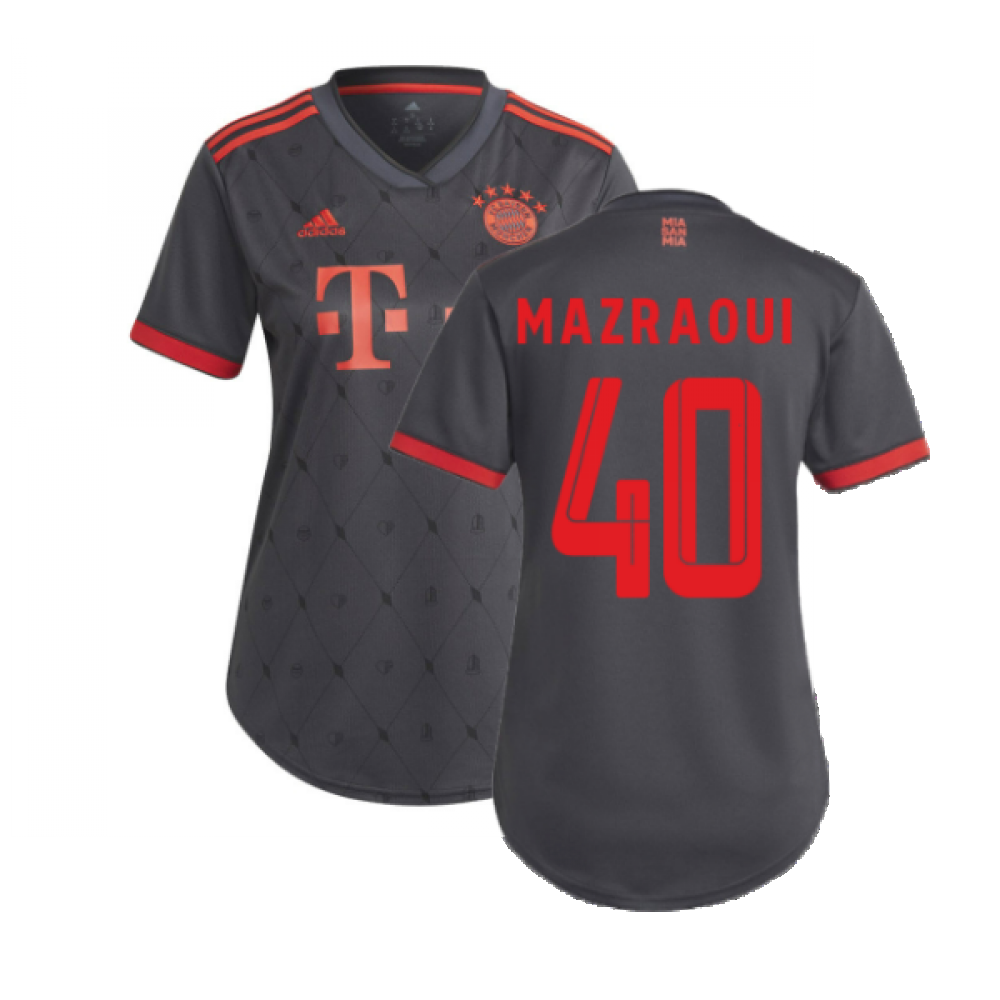 2022-2023 Bayern Munich Third Shirt (Ladies) (MAZRAOUI 40)