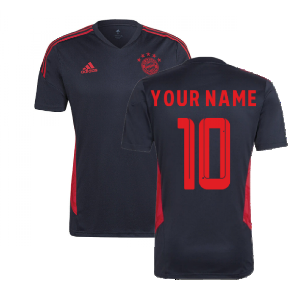 2022-2023 Bayern Munich Training Shirt (Black) (Your Name)