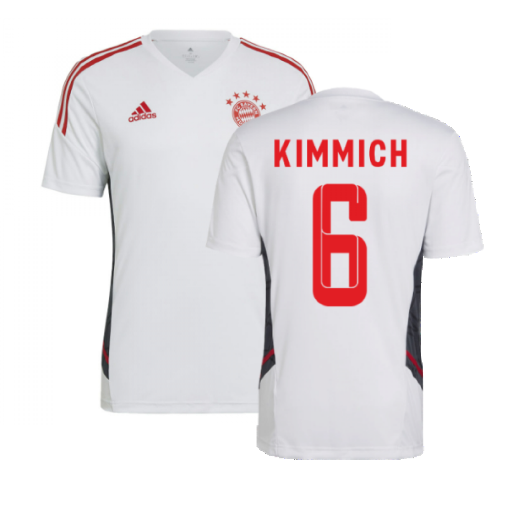 2022-2023 Bayern Munich Training Shirt (White) (KIMMICH 6)