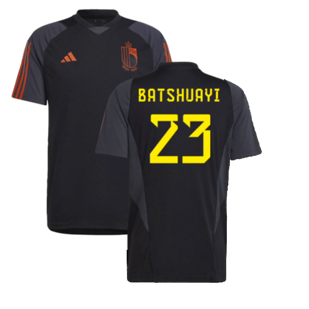 2022-2023 Belgium CO Tee (Black) (BATSHUAYI 23)