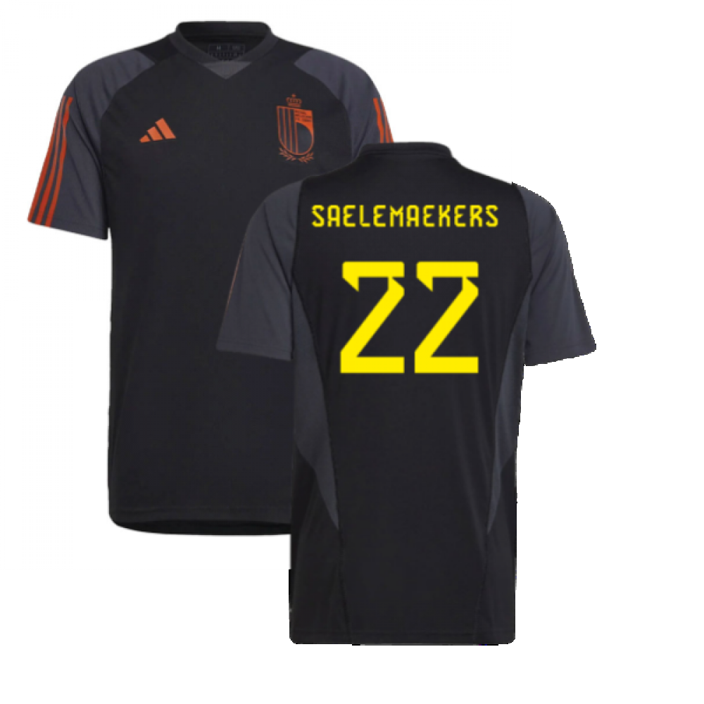 2022-2023 Belgium CO Tee (Black) (SAELEMAEKERS 22)