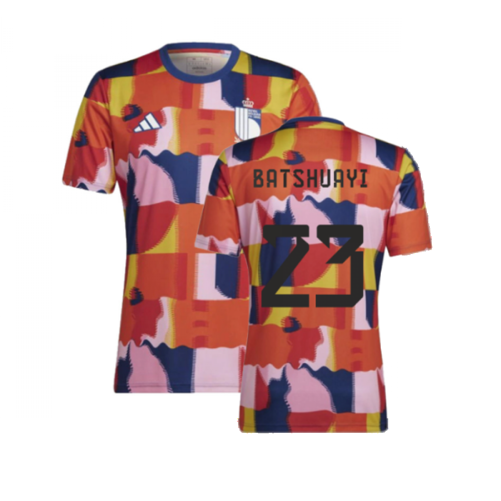 2022-2023 Belgium Pre-Match Shirt (Batshuayi 23)