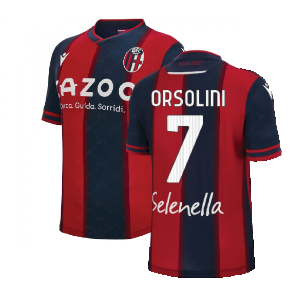 2022-2023 Bologna Home Shirt (ORSOLINI 7)