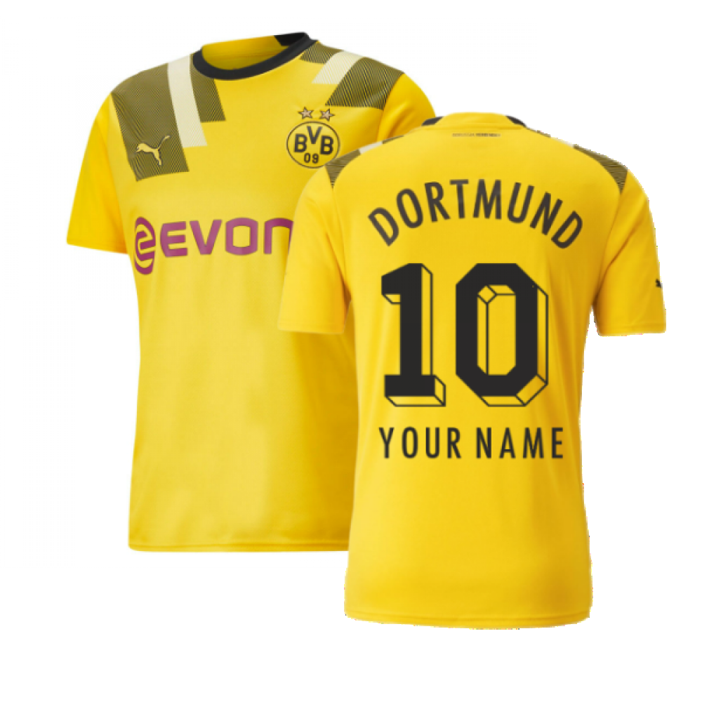 2022-2023 Borussia Dortmund CUP Shirt (Your Name)