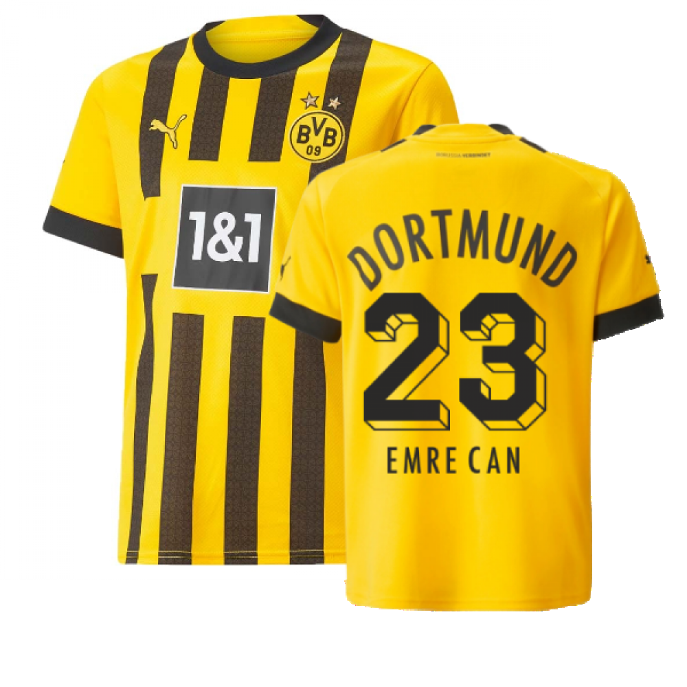 2022-2023 Borussia Dortmund Home Shirt (Kids) (EMRE CAN 23)