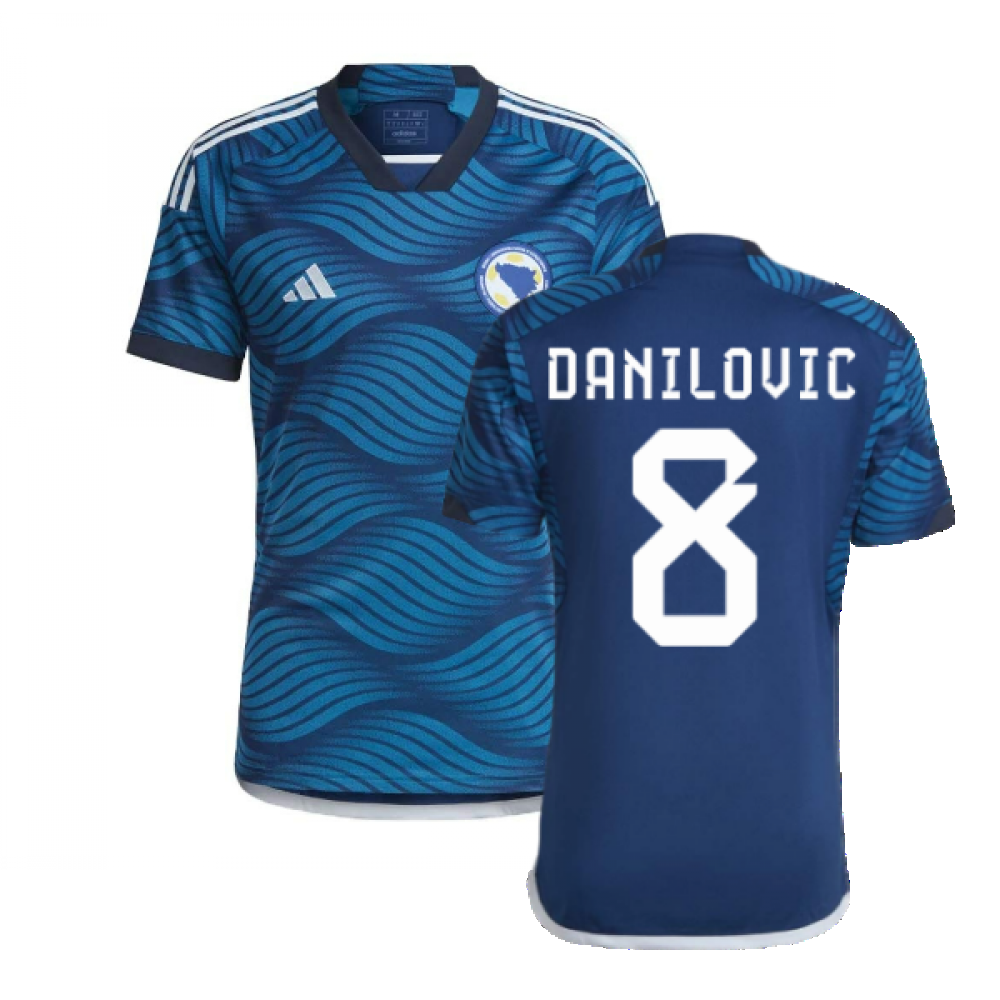 2022-2023 Bosnia Herzegovina Home Shirt (DANILOVIC 8)