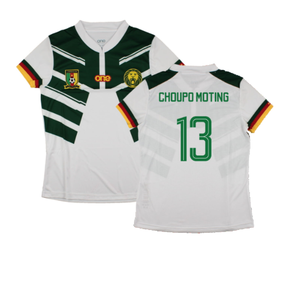 2022-2023 Cameroon Pro Away Shirt (Womens) (CHOUPO MOTING 13)