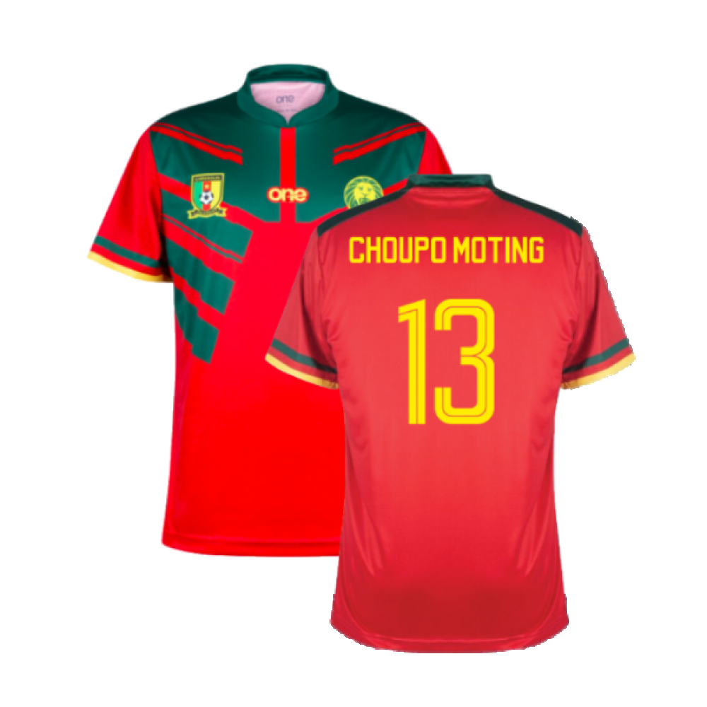 2022-2023 Cameroon Third Pro Shirt (Kids) (CHOUPO MOTING 13)