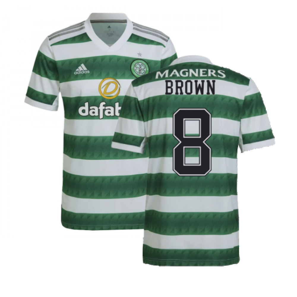 2022-2023 Celtic Home Shirt (BROWN 8)