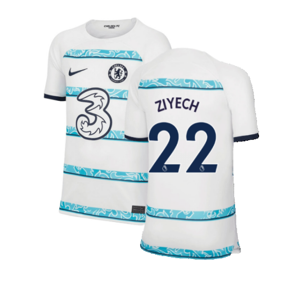 2022-2023 Chelsea Away Shirt (Kids) (ZIYECH 22)