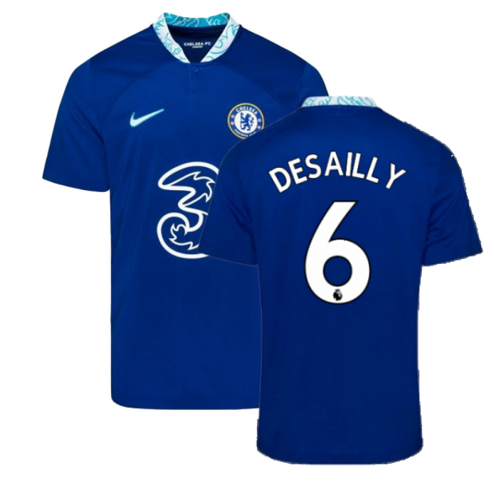 2022-2023 Chelsea Home Shirt (Kids) (DESAILLY 6)