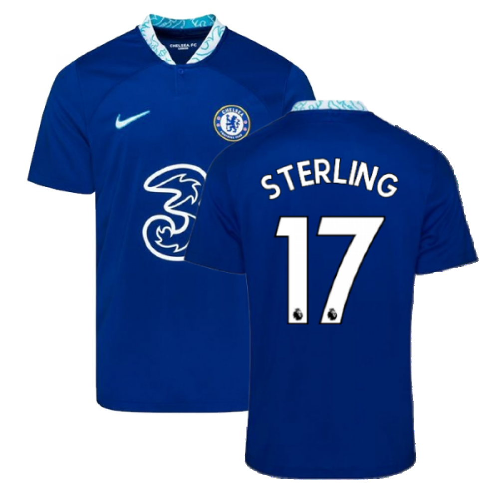 2022-2023 Chelsea Home Shirt (STERLING 17)