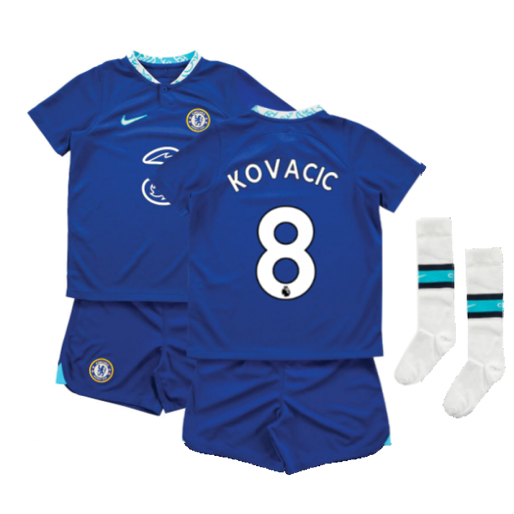 2022-2023 Chelsea Little Boys Home Mini Kit (KOVACIC 8)