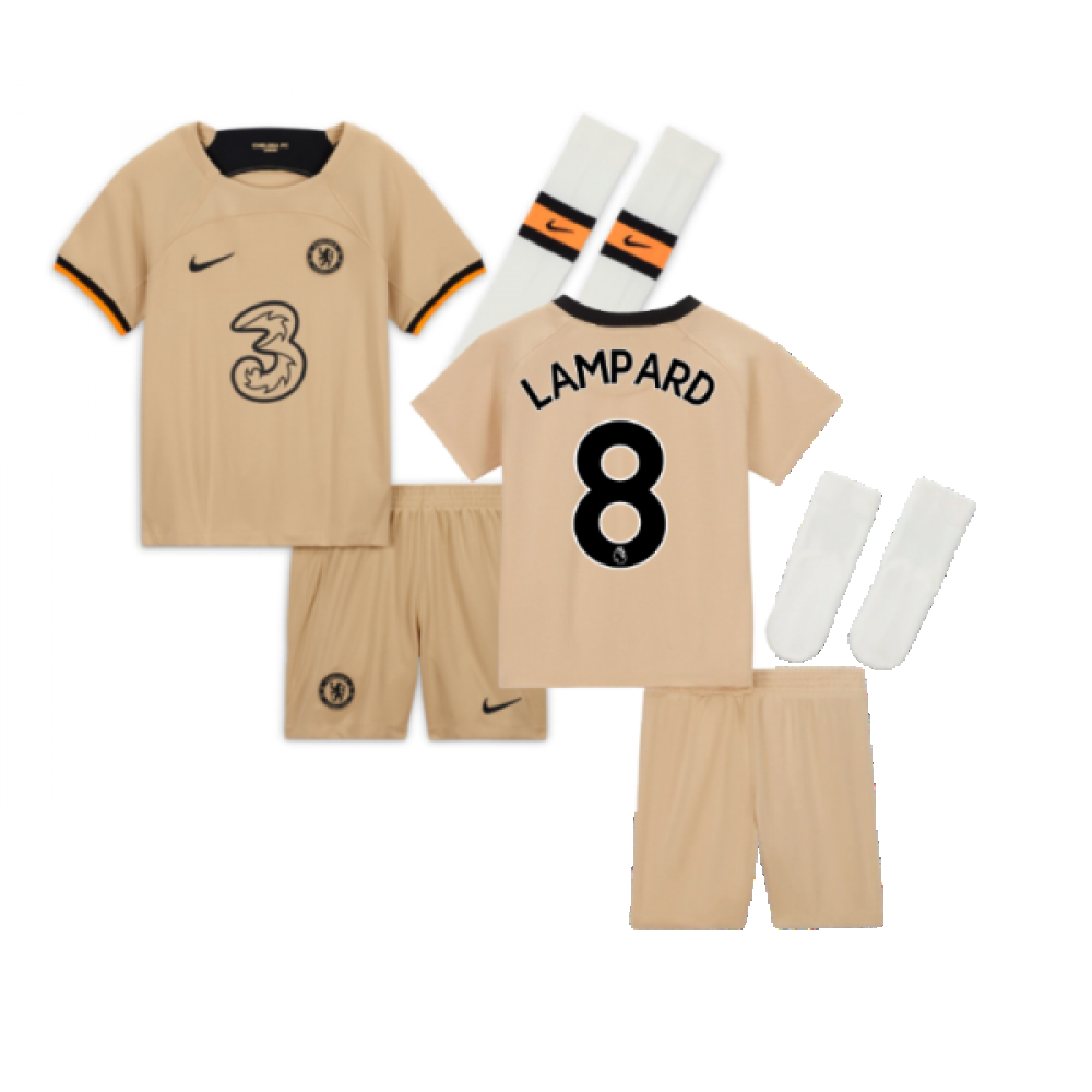 2022-2023 Chelsea Third Little Boys Mini Kit (LAMPARD 8)