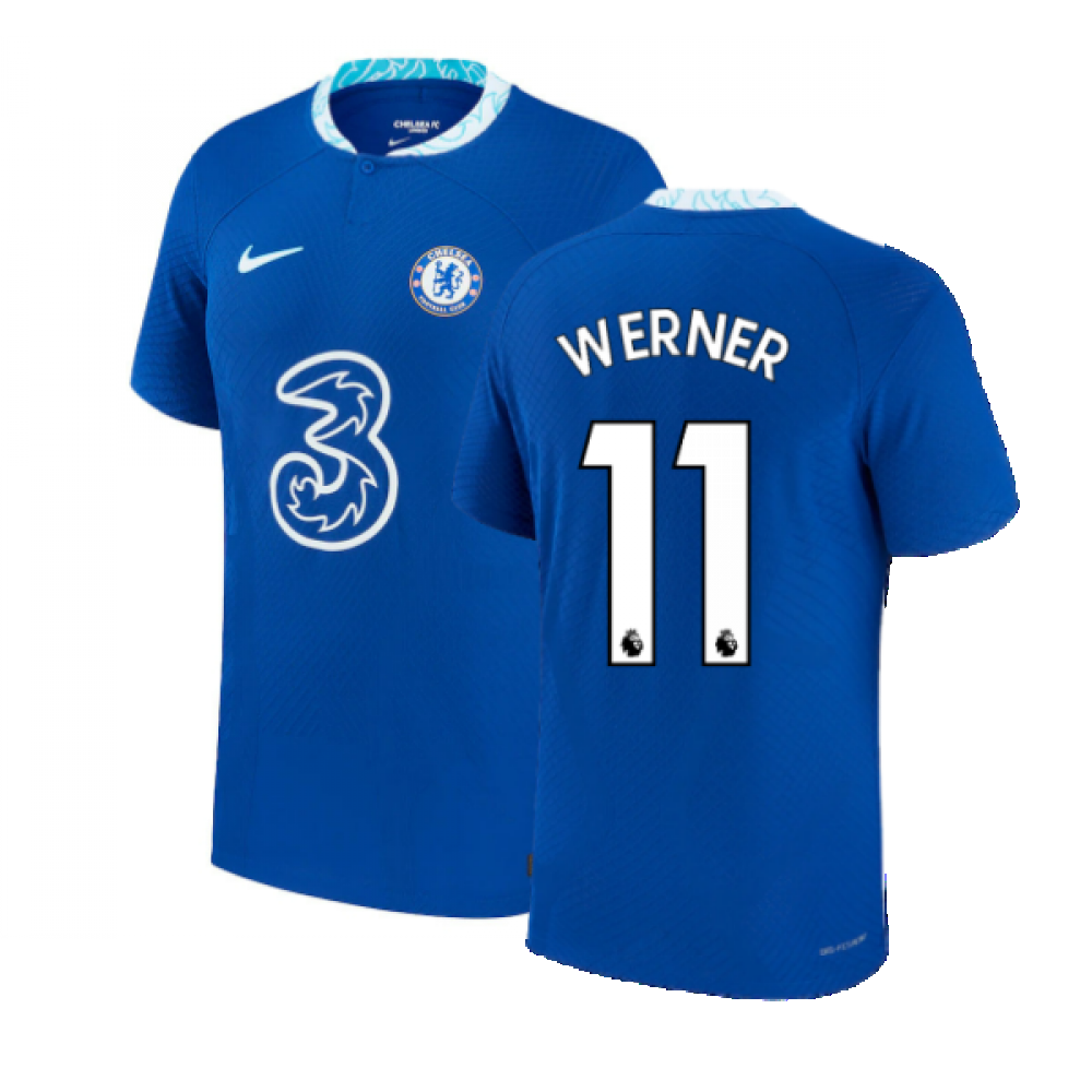 2022-2023 Chelsea Vapor Match Home Shirt (WERNER 11)