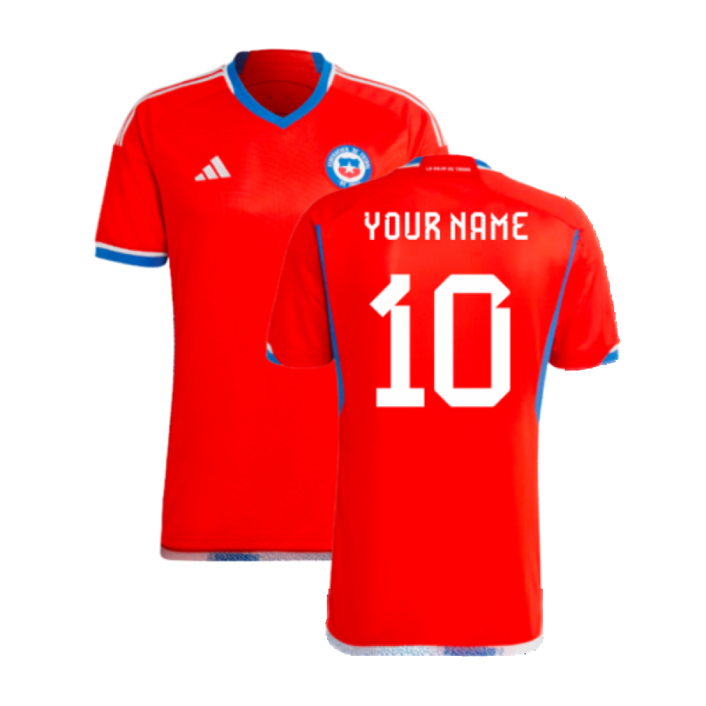 2022-2023 Chile Home Shirt (Your Name)