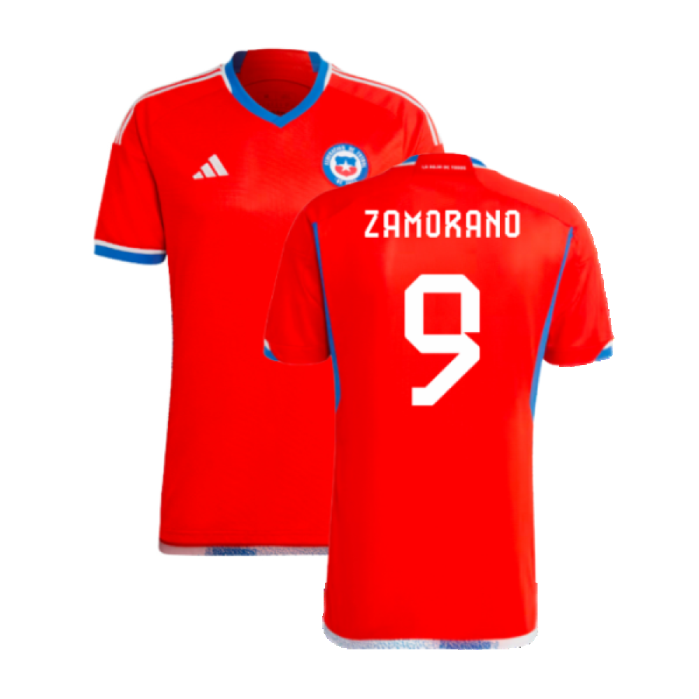 2022-2023 Chile Home Shirt (ZAMORANO 9)