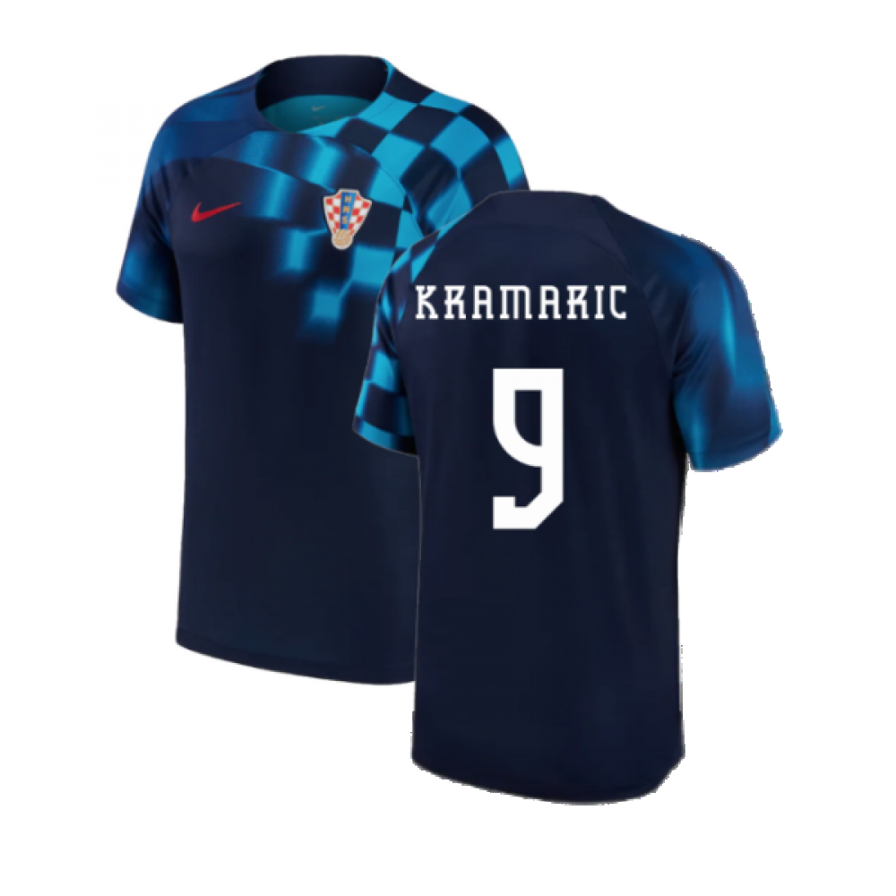 2022-2023 Croatia Away Shirt (Kramaric 9)