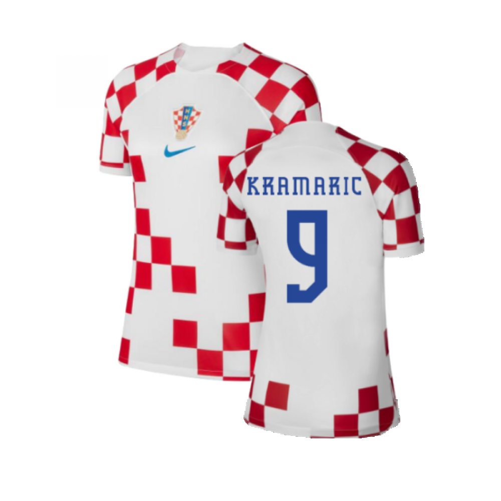 2022-2023 Croatia Home Shirt (Ladies) (Kramaric 9)