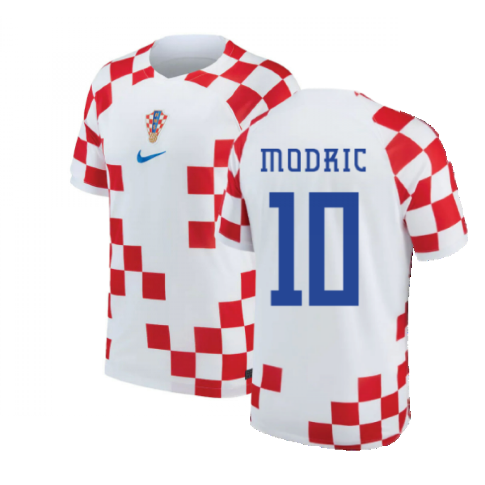 2022-2023 Croatia Home Shirt (MODRIC 10)