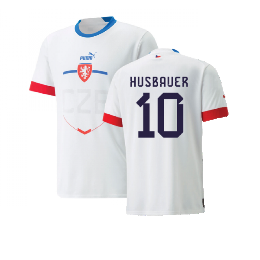 2022-2023 Czech Republic Away Shirt (HUSBAUER 10)