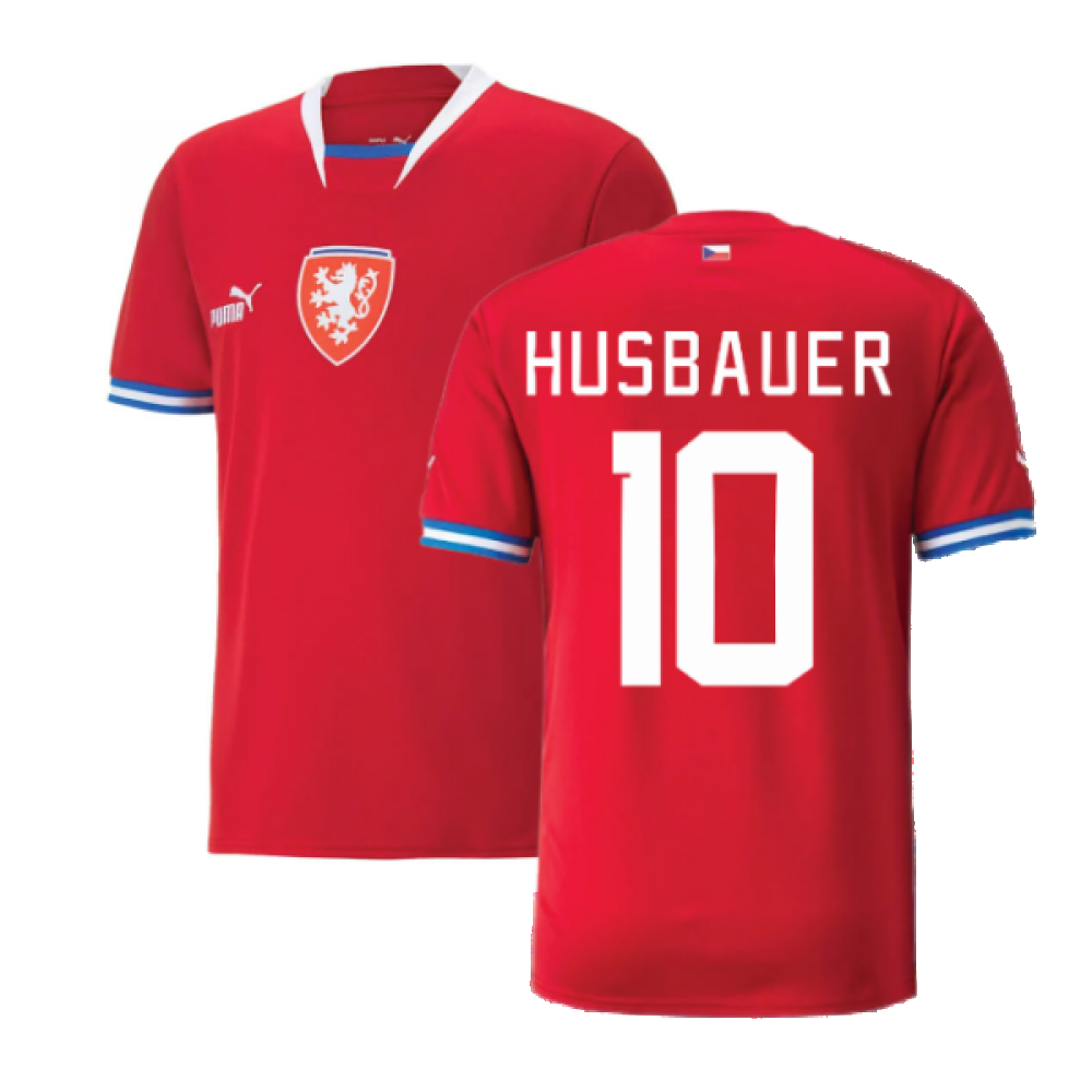 2022-2023 Czech Republic Home Shirt (HUSBAUER 10)