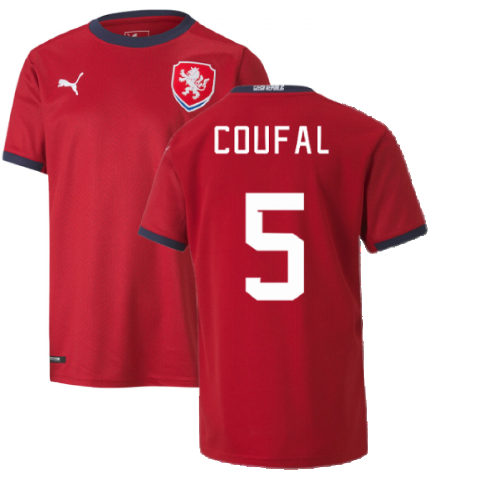 2022-2023 Czech Republic Home Shirt (Kids) (COUFAL 5)