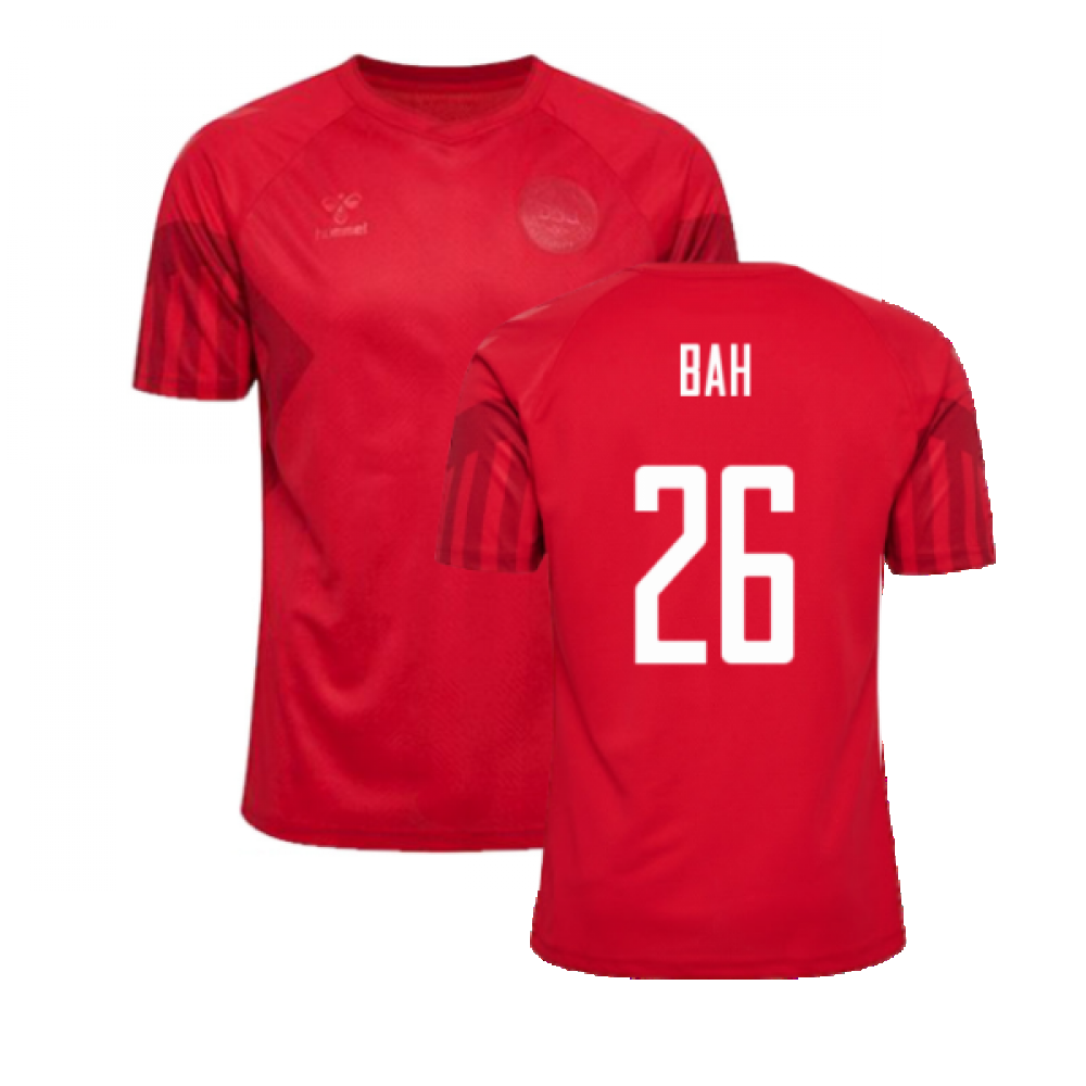 2022-2023 Denmark Home Jersey (Bah 26)